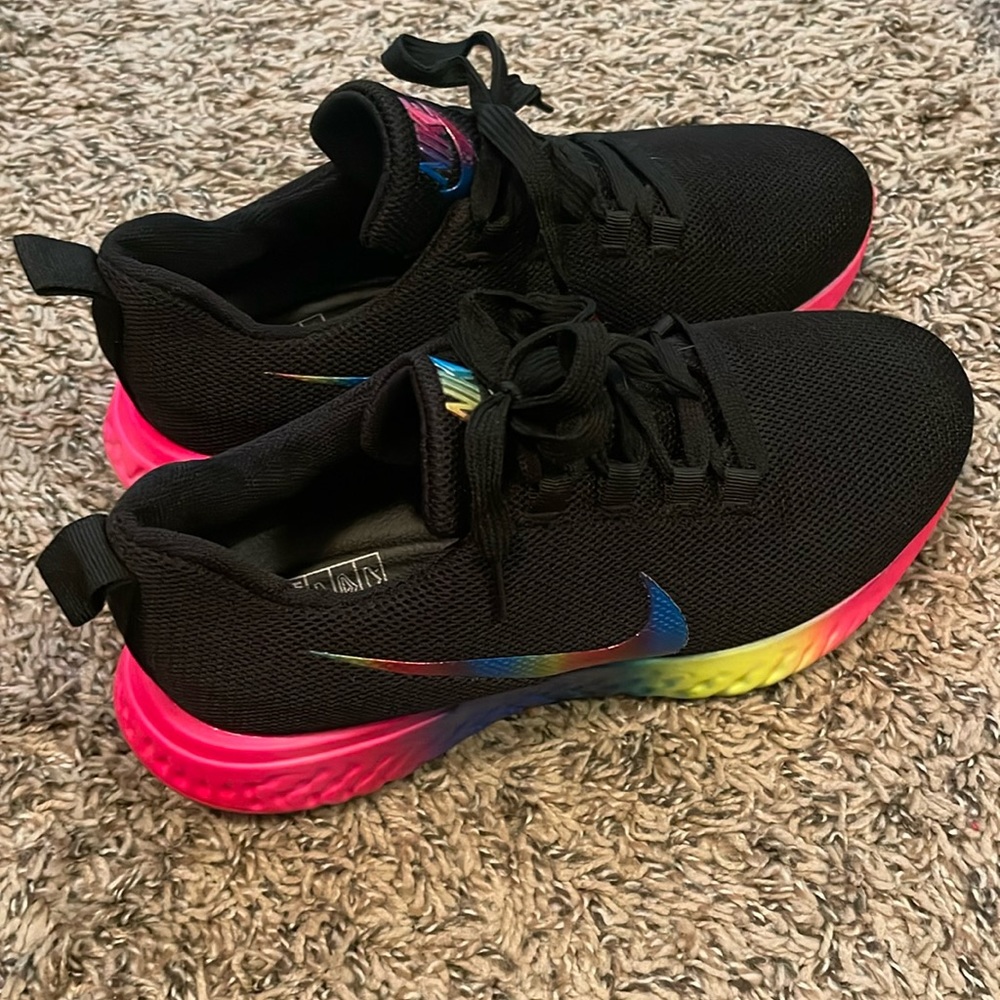 Rainbow Nikes